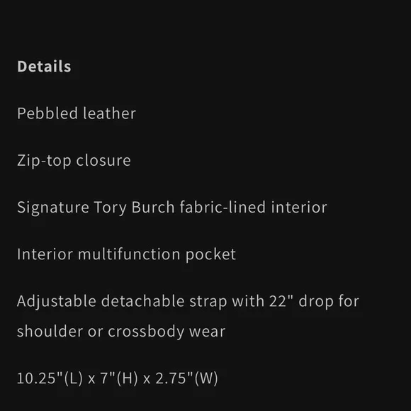 Tory Burch Purple Crossbody Bag - Picture 3 of 9